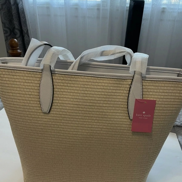 New kate spade lemon zest bag